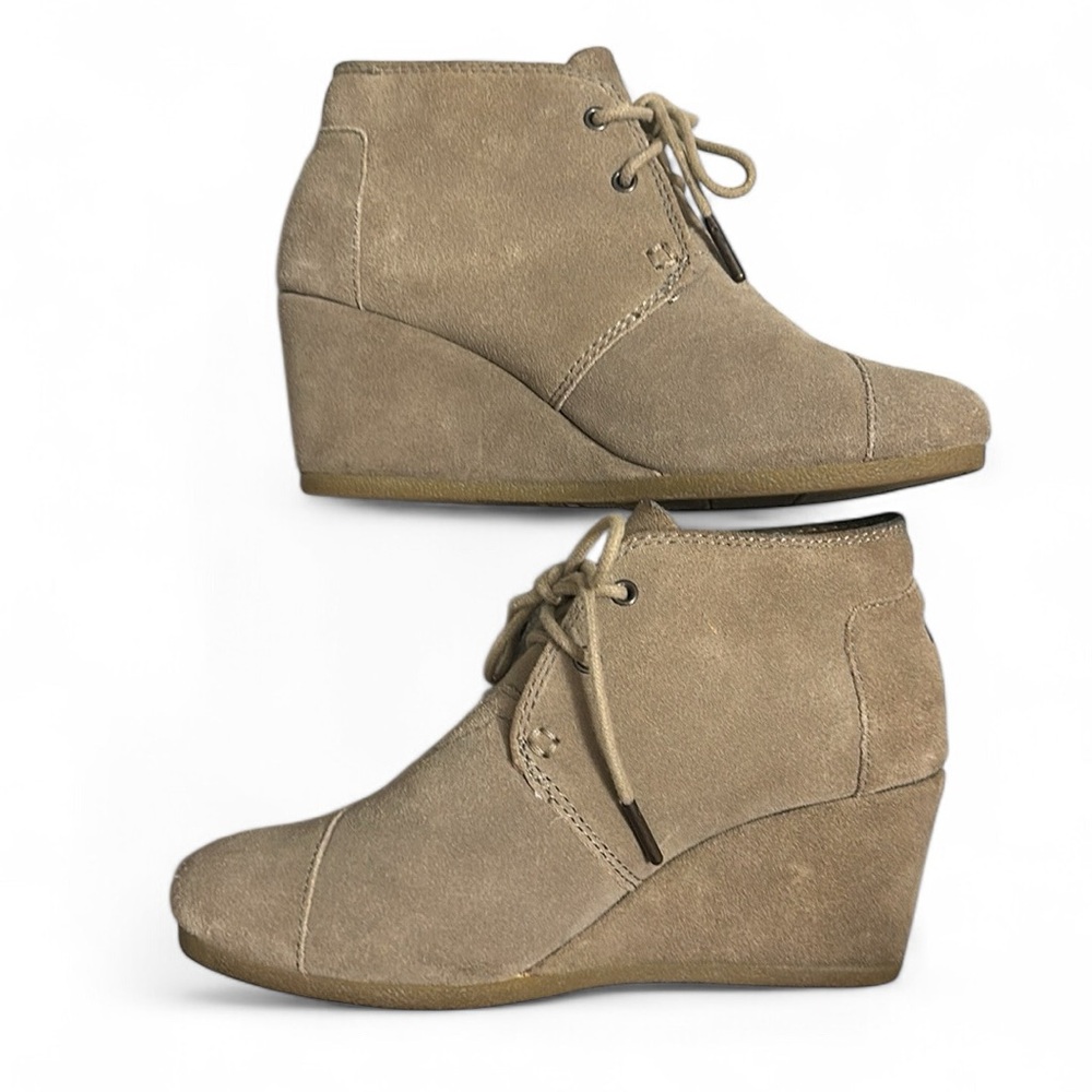 TOMS Wedge Booties